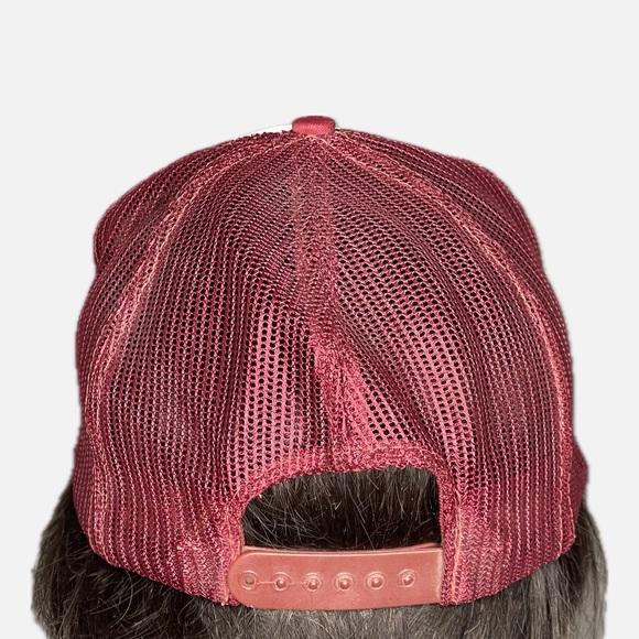 Vtg 80’s Florida Seagull Bird Poop Tourist Souvenir Mesh Snapback Trucker Cap - Picture 3 of 7